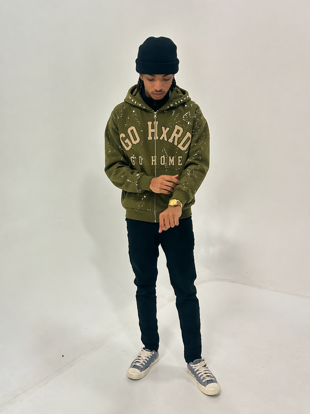 GO Hxrd “Go Home” Full Set – Olive Green