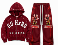 GO Hxrd “Go Home” Full Set – Burgundy
